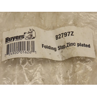 Buyers B2797Z Folding Step Zinc plated