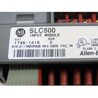 Allen Bradley 1746-IA16 SLC 500 Input Module Ser C