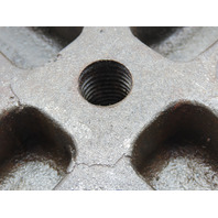 Industrial Cast Iron Lamp T-Base 14x14" 6.6LB 3/4-10 thread in the center