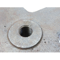 Industrial Cast Iron Lamp T-Base 14x14" 6.6LB 3/4-10 thread in the center