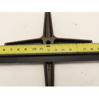 Industrial Cast Iron Lamp T-Base 14x14" 6.6LB 3/4-10 thread in the center
