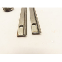 DualVee linear guide system 2-18" rails and 6 Linear Vee Groove Guide Wheels