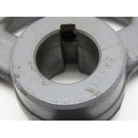 Browning BK57x1 Single Groove V-Belt Sheave Pulley Cast Steel 1" Dia Finish Bore