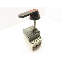 ABB S3N AC00352978 Disconnect switch with turn handle 3A 400VAC 3P