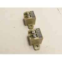 Omron DRS1-T 	Terminating Resistor Block Lot of (2)