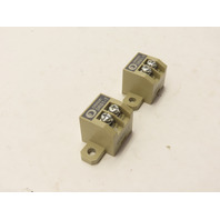 Omron DRS1-T 	Terminating Resistor Block Lot of (2)