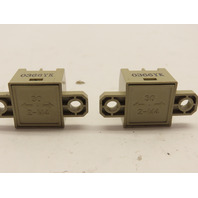 Omron DRS1-T 	Terminating Resistor Block Lot of (2)