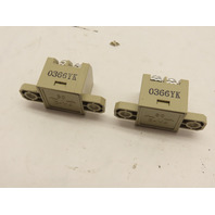 Omron DRS1-T 	Terminating Resistor Block Lot of (2)