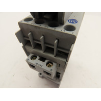 100-C12Z*10 AB Ser A Contactor 24V DC Coil w/ 100-F Aux Contact Block 24VDC Coil