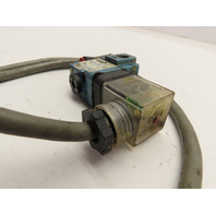 Mac 113B-611JC CLSF Solenoid Air Valve w/pigtail wire 24VDC 150PSI