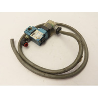 Mac 113B-611JC CLSF Solenoid Air Valve w/pigtail wire 24VDC 150PSI