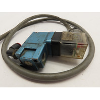 Mac 113B-611JC CLSF Solenoid Air Valve w/pigtail wire 24VDC 150PSI
