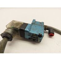 Mac 113B-611JC CLSF Solenoid Air Valve w/pigtail wire 24VDC 150PSI