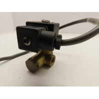 Oxygen solenoid Valve w/ wire pigtail