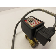 Oxygen solenoid Valve w/ wire pigtail