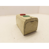 Allen Bradley 800-2SA Ser L Momentary Push Button Switch Station Box Start/Stop