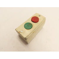 Allen Bradley 800-2SA Ser L Momentary Push Button Switch Station Box Start/Stop