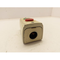 Allen Bradley 800-2SA Ser L Momentary Push Button Switch Station Box Start/Stop