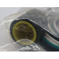 BradConnectivity 1300030100 QuickChange Receptacle 3P 1/2in NPT 8' #12 PVC Lead