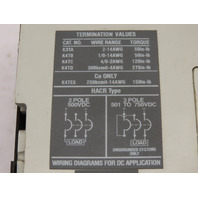 ABB S3N AC00352978 Disconnect switch with turn handle 3A 400VAC 3P