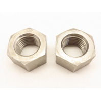 Lot of 2   1-1/2"-6TPI SS Stainless Steel Hex Nut