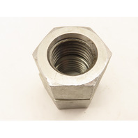 Lot of 2   1-1/2"-6TPI SS Stainless Steel Hex Nut