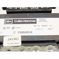 Cutler-Hammer C0050E5E Control Transformer 50 VA PRI: 208/230/460V; SEC: 24/115V