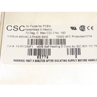 CSC 543PCDMF1 Self Healing Capacitor 5.00KVA 480VAC 3-PH 60HZ