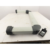Haseke Control Panel Extended Articulating HD Mount Arm Internal Cable Channel