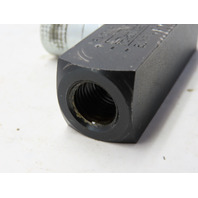 Parker F400S Hydraulic  Inline Flow Control Valve 1/4" NPT