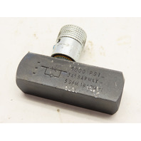 Parker F400S Hydraulic  Inline Flow Control Valve 1/4" NPT