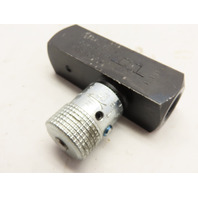 Parker F400S Hydraulic  Inline Flow Control Valve 1/4" NPT