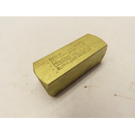 Parker C600B Hydraulic  Inline Check Valve 3/8" NPT Brass