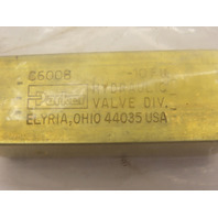Parker C600B Hydraulic  Inline Check Valve 3/8" NPT Brass