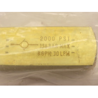 Parker C600B Hydraulic  Inline Check Valve 3/8" NPT Brass