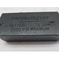 Parker PCK400S-0.50 Hydraulic  Flow Control Compensated Valve 1/4" NPT