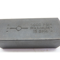 Parker C800S Hydraulic  Inline Check Valve 1/2" NPT