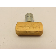 Parker HYDRAULIC FLOW VALVE 2000PSI 1/4"NPT Brass N400B/11GN NIB