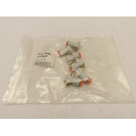 (Lot of 6) SMC KQ2L08-00 PUSH TO CONNECT 90deg ELBOW 10/32thrd  1/4" TUBE