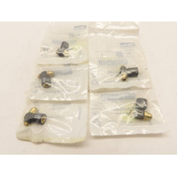 Parker PWR-E14557 (Lot of 5) Thermoplastic Flow Controls: 10-32 UNF Port & Tube