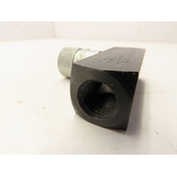 Parker F600S Hydraulic  Inline Flow Control Valve 3/8" NPT