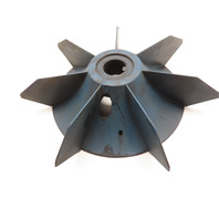 Leeson Motor External Cooling Fan 42mm ID x 11" OD Roll Pin Secured