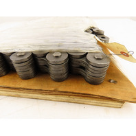 BL1234 BL12 Forklift Leaf Chain 1.5" pitch 17' 4" long  3x4 Lacing