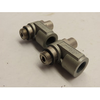 SMC AS2200-G02-X396 Pneumatic Flow Control Regulator 1/4" Male 1/4" Female.