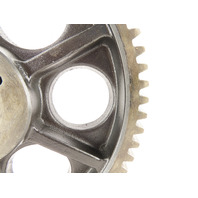 19-1/4"O.D.  3-3/4"W 63 Tooth 120LB Cast Iron Spoked Industrial Bevel Spur Gear