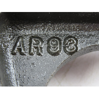 19-1/4"O.D.  3-3/4"W 63 Tooth 120LB Cast Iron Spoked Industrial Bevel Spur Gear