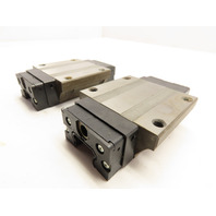THK SHS20LC Lot of 2 THK SHS20LC Linear Slide Block Bearings