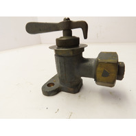 Brass Flow control Valve 1/2" NPT Inlet 3/8" O.D. Copper Sweet Outlet