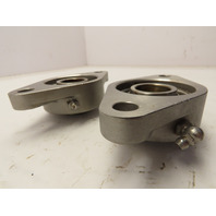 SSUCFL205-16 Stainless Steel 1" 2-Bolt Flange SUC205-16L3 SFL205-16