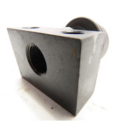SMC M18x1.5 Rod End Floating Joint With Plate JAL63-18-150 USED